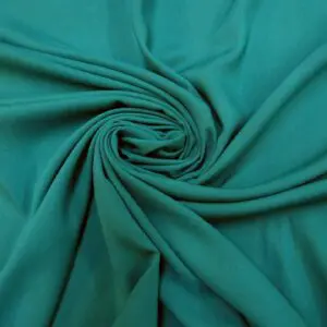 Viscose Fabric Plain Colours Teal