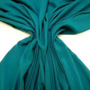 Viscose Fabric Plain Colours Teal
