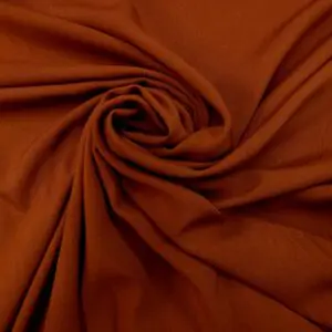 Viscose Fabric Plain Colours Rust