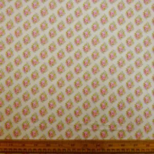 Cotton Fabric Dashwood Craft Cotton Vintage Primrose Cream