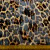 Chiffon Georgette Fabric Dixie Lynx Beige Black Copper