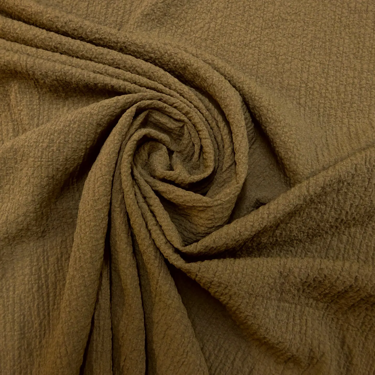 Bubble Crepe Fabric Manufacturers Quality Taupe