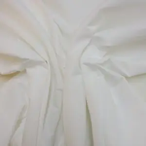 Crepe De Chine Fabric Plain White