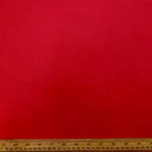 Crepe De Chine Fabric Peach Skin Finish Red