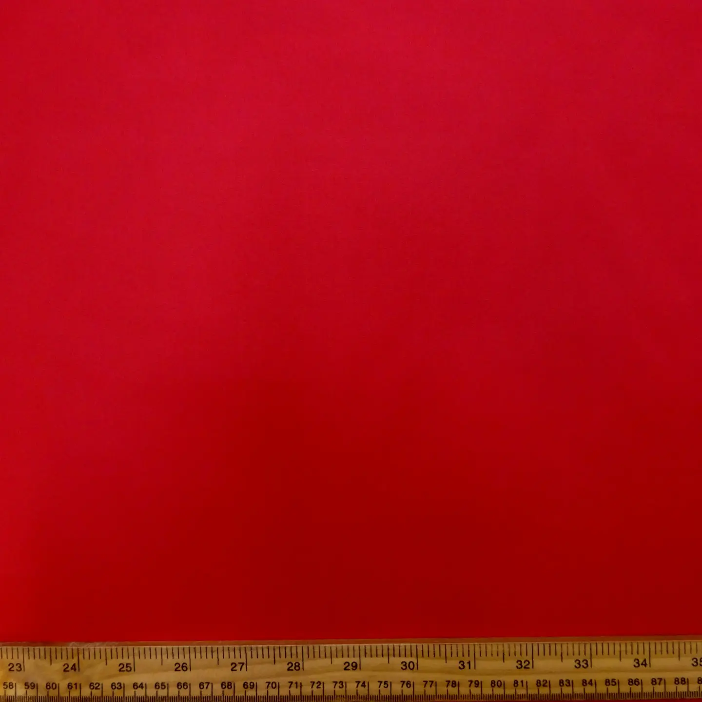 Crepe De Chine Fabric Peach Skin Finish Red