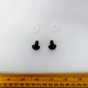 Toy Eyes 15mm Black
