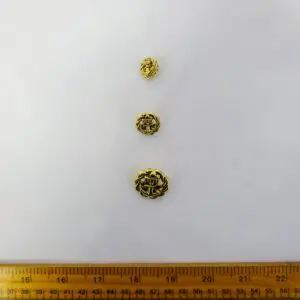 Button Shanked Rope Anchors Gold Code Jam
