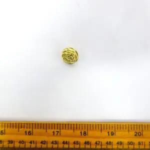 Buttons 18mm Shanked Small Rose Gold Code Jam