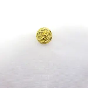 Buttons 18mm Shanked Small Rose Gold Code Jam