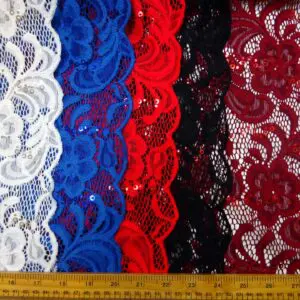 Lace Fabric Heavy With Sequins Tennessee