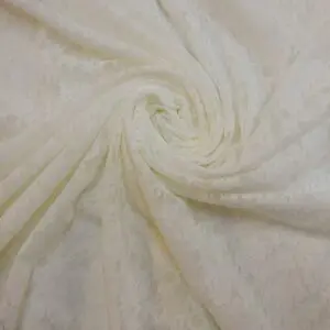 Lace Fabric Stretch Rosie Devine Ivory