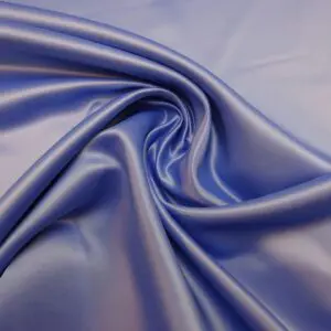 Duchess Satin Fabric Blue Danube