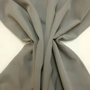 Suiting Fabric Monsoon Crepe Manufacturing Quality Mid Grey