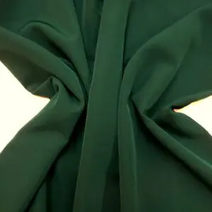 Suiting Fabric Monsoon Crepe Manufacturing Quality Dark Green