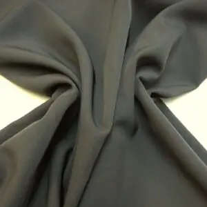 Suiting Fabric Monsoon Crepe Manufacturing Quality Dark Grey