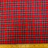 Suiting Fabric Tartan Mini Red Stuart