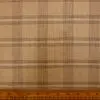 Polycotton Fabric Soft Plaid Beige