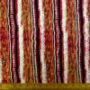 Viscose Fabric Abstract Blood Orange Red