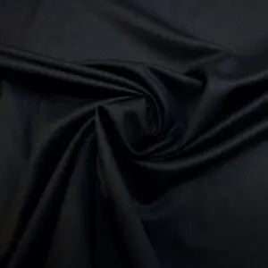 Suiting Fabric Poly Wool Made In England Classic Navy