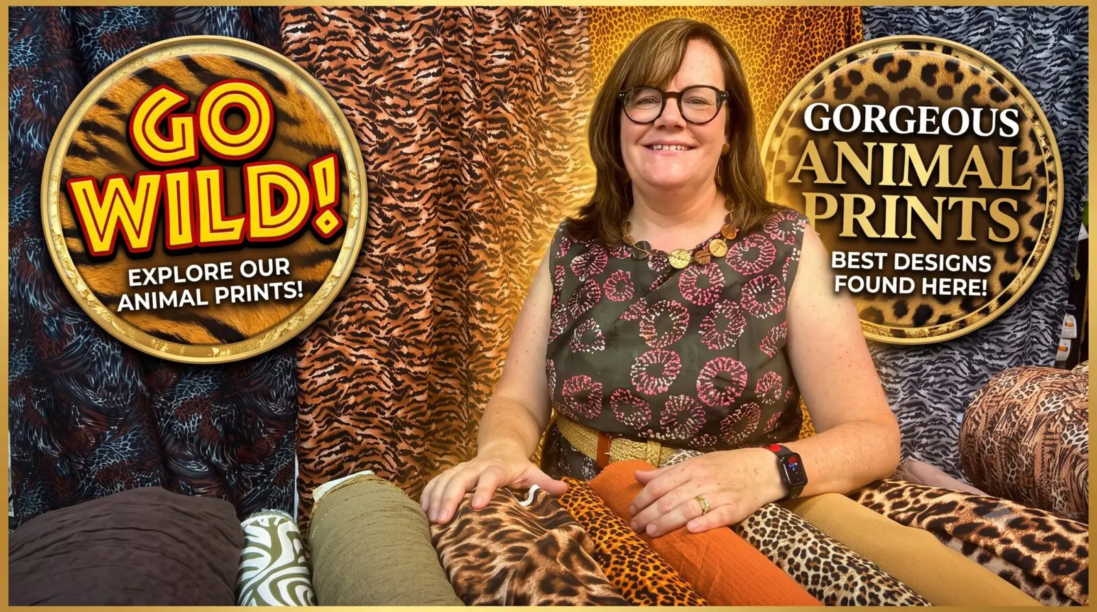 Go Wild! Animal Prints at Fabric Land