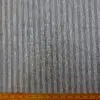 Cotton Fabric Mismatch Stripe Silver Thread Black