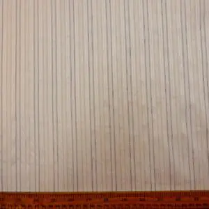 Cotton Fabric Moroccan Jacquard Twist Stripe Ivory