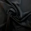Crepe De Chine Fabric Soft Matt Black