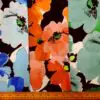 Crepe De Chine Fabric Floral Soho Pansy