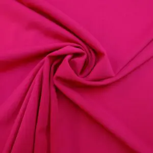 Crepe Fabric Dress Weight With Spandex Statement Cerise