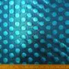 Foil Jersey Fabric Dolly Discs Turquoise