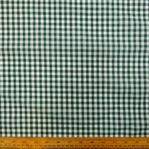 Gingham Fabric Polyester Cotton 6mm