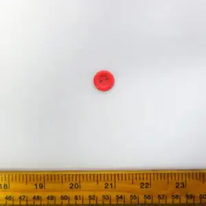 Buttons 2 Hole Pink Ink 15mm Code Jam