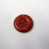 Buttons 2 Hole Wine With Flowers 30mm Code Jam