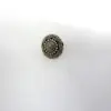 Buttons 14mm Silver Shanked McCoy Crest Code Jam
