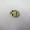 Buttons 28mm Silver Shanked 3D Roman Code Jam