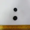 Button Shanked Starburst Black