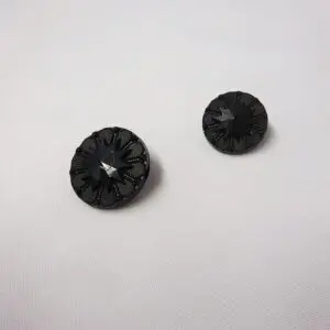 Button Shanked Starburst Black