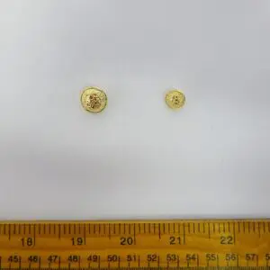 Button Shanked Calvary Gold