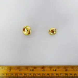 Buttons Shanked Gold Harlequin Code Jam
