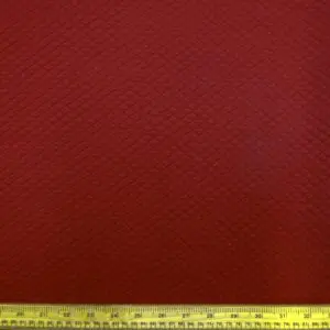 Jersey Fabric 3D Quilted Look 1cm Wide Wine