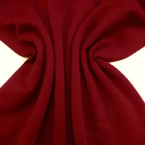 Jersey Fabric 3D Quilted Look 1cm Wide Wine