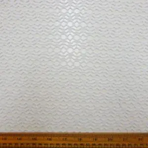 Lace Fabric Crochet Fiji Beach White