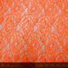 Lace Fabric Corded Carolina Tangerine Orange