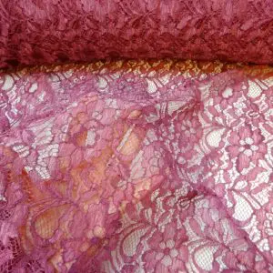 Lace Fabric Corded Carolina Sorbet