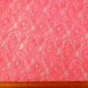 Lace Fabric Corded Carolina Flo Pink