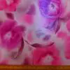 Lycra Fabric Hot Flower Pink Wine