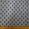 Net Fabric Stretch Mesh Raisin Spot Black