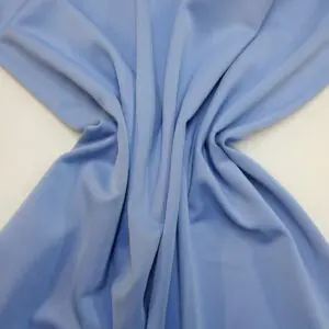 Scuba Jersey Fabric Medium Weight Sky Blue