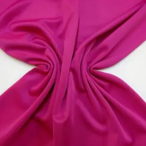 Scuba Jersey Fabric Medium Weight Cerise 005