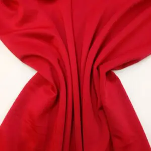 Scuba Jersey Fabric Medium Weight Red 123